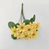 Coleção de Flores Estilo Pintura a Óleo: Margaridinhas, Violetas, Camomilas, Decoração de Casa, Adereços para Arranjo de Flores, Flores de Casamento