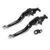 Adecuado para Honda Forza350/750 Nss350 Palanca de Freno y Embrague Plegable Modificada Palanca de Freno de Mano