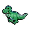 Zapatos de Dinosaurio, Hebillas de Zapatos de Flores, Accesorios para Zuecos, Hebillas Decorativas de Zapatos Infantiles Lindas de Gama Alta, Accesorios de Goma Suave de PVC para Zapatos al por Mayor