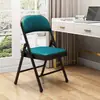Silla de Mahjong, Silla Especial para Salas de Juego, Silla Plegable de Mahjong, Asiento para Mesa de Mahjong, Silla de Uso Doméstico con Respaldo