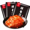 5 Bolsas Grandes de Kimchi Picante Estilo Coreano, Kimchi Yanbian Coreano, Encurtidos como Guarnición, Aperitivo, Piezas Enteras en Bolsas