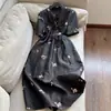 2026 Crepé de Seda de China con Patrón Agrietado Vestido Estilo Chino Bordado a Mano Ceñidor de Cintura Venta al por Mayor H01EQ91068