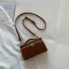 Moda de Nicho Bolso Caja Simple y Elegante para Mujer, Elegante Estilo Nuevo 2025, Bolso Cruzado de Alta Calidad y Atractivo para Mujer