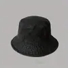 Sombrero de mezclilla de alta gama tipo cubeta con logotipo de diseño personalizado, sombrero de pescador transpirable con protección solar y patrón bordado, sombrero personalizado