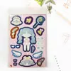 Pegatinas de Cambio de Rostro y Vestir de Princesa Transfronterizas para Niñas y Niños, Escenas de Dibujos Animados Hermosas y Lindas, Juguetes Educativos Decorativos para Mostrar