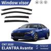 Adecuado para Hyundai Elantra, Yuedong, Langdong, Lingdong, Deflectores de Lluvia y Sol, Deflector de Ventana Elantra