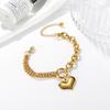 INS Comercio Electrónico Transfronterizo Suministro Nueva Personalidad Versátil Acero de Titanio Pulsera de Amor Moda Simple Nicho Pulsera para Mujeres