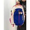 Bolsa de Moda Transfronteiriça Cor Dopamina Color-Blocking para Caminhada ao Ar Livre e Montanhismo Mochila Multifuncional Bolsa de Viagem Bolsa para Computador Mochila