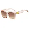 Europa y Estados Unidos caja de marco grande transfronteriza gafas de sol de moda para mujer protección solar exterior gafas de sol UV gafas de hombre al por mayor