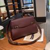 Bolsa Feminina de Couro Bovino Transfronteiriça Bolsa Tote Bolsa Feminina de Couro Genuíno Bolsa Transversal Grande Capacidade Bolsa de Mão de Couro Genuíno Bolsa de Ombro de Luxo