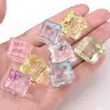 Cubos de Hielo Simulados Transparentes de Acrílico, Cuentas Sueltas No Porosas, Accesorios Colgantes Hechos a Mano para Bolsos DIY, Accesorios para Cadena de Teléfono Móvil