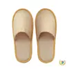 Fábrica de Yantai Chinelo Descartável Espesso Antiderrapante de Algodão e Linho para Salões de Beleza, Hotéis, Pousadas e Uso Doméstico