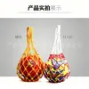 Fabricante de Maca em estoque bolsa de rede de bola única espessa para basquete, futebol, vôlei, bolsa de rede de bola tecida universal resistente ao desgaste atacado