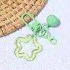 Estrela de Cinco Pontas Recortada em Acrílico Colorida Fivela de Porta Pingente de Chaveiro Pequeno Fresco Acessórios para Bolsa DIY Pequenos Presentes