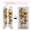 Pegatinas de Puerta Autoadhesivas Transfronterizas con Ciervo Estilo Chino, Pegatinas de Pared Removibles para Renovación de Casa de Alquiler, Venta al por Mayor por Fabricante, Dropshipping