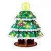Árvore de Natal Formato Bloco de Montar Acrílico Artesanal Enfeite Comércio Exterior Personalização Amazon Mais Vendido Presente de Natal Transfronteiriço
