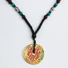 Rongsheng Ouro de Areia Vietnamita DIY Flor Fantasma da Montanha Marca de Dinheiro Fichas de Segurança Julho e Meio Festival Chinês e Primário Pulseira Pingente de Moeda Antiga Moedas Antigas
