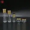 Botella de vidrio para set de belleza facial de 30-120 ml, botella cosmética, materiales de empaque para cuidado de la piel, botella de viaje