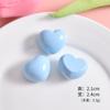 Accesorios de Resina de Corazón Coloridos Gorditos Materiales DIY Hechos a Mano Funda de Teléfono Imán para Refrigerador Goma para el Cabello Accesorios para el Cabello Pulsera