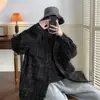 Chamarra casual tipo camisa estilo americano para hombre, moderna y elegante, con un toque de alta gama, marca de moda urbana, nueva camisa de otoño e invierno