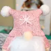 Decoraciones de Muñeca sin Rostro Navideña Transfronteriza Tienda de Muñecas Luminosas Adornos para Escaparates Muñeca Regalo para Niños