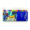 Caja Azul de PVC Caja Verde Marcadores Acrílicos para Arte, Opacos y Apilables por Color, Adecuados para el Dibujo de Estudiantes de Primaria, Punta Dura, Fina
