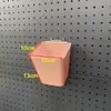 Envío GratisAccesorios para Tablero Perforado con Agujeros Redondos Gancho de Mango Gancho swtich Caja de Almacenamiento Estante Pequeño Estante de Cesta Colgante