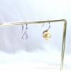 Pendientes de plata de ley S925 con forma de perla, tacones altos, 8-12 mm, soporte vacío sin cuentas.
