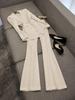 Traje traje Moda de Otoño e Invierno para Mujer Temperamento Moda Alta Gama Casual Ropa de Trabajo Profesional Traje de Alta Gama Albaricoque Gris