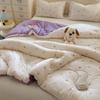 Exportado para a Coreia, Colcha de Veludo de Feijão de Algodão, Colcha de Inverno, Núcleo de Colcha, Colcha de Inverno, Conforto de Bebê, Anti-Ácaros, Espessa e Quente