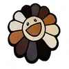Alfombra de Piso Imitación Cachemir de Girasol Creativo, Alfombra para Mesita de Noche de Dormitorio, Esterilla Refrigerante para Pies de Vestidor, Alfombra Decorativa para Mesa de Café de Sala de Estar