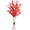 Simulación de Rama de Flor de Durazno Árbol de Flor de Durazno Falso Flor de Ciruelo Flor Falsa Decoración de Boda Flor Planta de Simulación Flor Exterior Jardinería