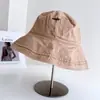 Chapéu de pescador de algodão lavado estilo Harajuku para todas as estações para mulheres, chapéu com tecido de proteção solar, chapéu bucket casual para o dia a dia, chapéu de sol versátil, moderno