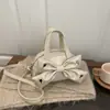2026 Bolso Nuevo para Mujer Estilo Coreano Lazo Bolso de Mano Versátil Moda de Invierno Lujo Ligero Bolso para Viajar