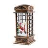 Lâmpada de vento de natal lâmpada de vela luz noturna decoração de boneco de neve idoso lâmpada de cavalo pequeno decoração de mesa decorações de natal
