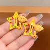 Clipe de cabelo das crianças clipe bonito estrela clipe cocar meninas cinco pontas estrela grampo de cabelo bebê bebê quebrado BB clip princesa acessórios de cabelo