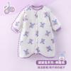 Pijama para Bebé Otoño e Invierno Engrosado Clase A Cálido Algodón Saco de Dormir Unisex Ropa de Una Pieza para Bebé Ropa de Dormir de Manga Larga Invierno