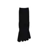 Calcetines de yoga de cinco dedos del fabricante original, calcetines profesionales antideslizantes de cinco dedos para el suelo, de longitud media, adecuados para todas las estaciones, específicamente para Pilates