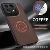 Adecuado para teléfonos Moto Edge 70 Max, 70 PRO, 60 Fusion y 50 NEO, serie 40; funda de teléfono magnética con textura similar al cuero
