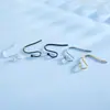 Pendientes de Gancho para Oreja Dorados Galvanizados al Vacío Accesorios para Colgar Orejas Material Hecho a Mano DIY Moda Simple Francesa Joyería para Orejas