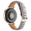 Adecuado para Reloj Inteligente Huawei Gt6 5 4 Correa de Cuero Cosida de Cola Puntiaguda de 18 mm Brazalete de Cuero Samsung