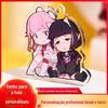 Chaveiro de acrílico marca personalizada personalizado Desenho animado Desenho animado Desenho animado foto Livro Vermelho pequeno mesmo pingente de chave personalizado