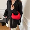 Bolso Bandolera de Cadena de Gama Alta para Mujer, Bolso Tipo Dumpling, Nuevo de Verano 2025, Bolso Cruzado de Hombro Único, Casual, Elegante, Moderno