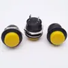 PBS-33b Interruptor de Botón Pequeño Interruptor Impermeable Rearranque Automático Apertura 12MM Botón de Arranque sin Bloqueo