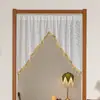 Cortina de Puerta Mágica con Cinta de Velcro a Prueba de Mosquitos de Verano, Cortina de Puerta de Encaje sin Taladro, Cortina de Ventana para Dormitorio, Cortina Divisoria para el Hogar para Todas las Estaciones