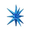 Novo balão de alumínio Amazon de 22 polegadas 27 polegadas estrela explosiva 4D gota d'água luz decoração de festa de aniversário