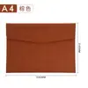 Amazon Bolsa para Documentos A4 de Grande Capacidade Bolsa de Informações em Couro Bolsa para Documentos de Escritório Comercial LOGOTIPO Impressível