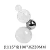Escultura Abstrata Simples de Luxo Leve com Pontos de Bola Empilhados Modelo para Sala de Vendas de Escritório Decoração de Pousada Decorações de Arte