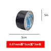 Cinta de Aluminio Resistente a Altas Temperaturas, Negra, Conductiva, Impermeable, Retardante de Llama, Blindaje Electrónico, Cinta de Sellado Industrial