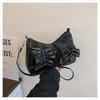 Diseño Nicho Bolso de Mano con Lazo Elegante Combinable Bolso de Hombro de Mano para Mujer 2025 Nueva Moda Simple Bolso Bandolera de Axila